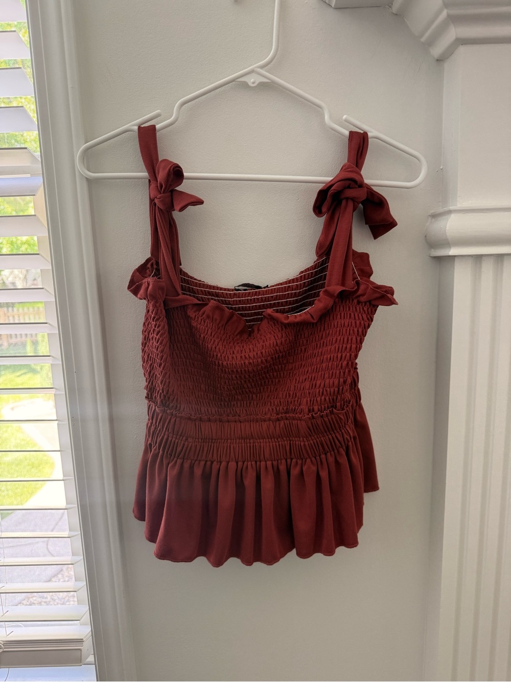 Smocked top